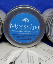 Load image into Gallery viewer, All Natural 4 oz Face & Body Coconut Oil with Blackseed Oil